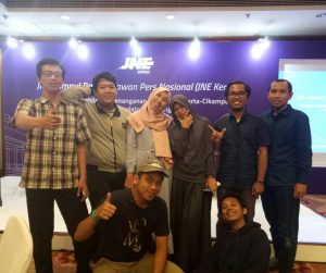 JNE kumpul bareng kawan pers 1