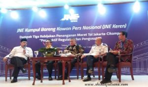 JNE kumpul bareng kawan pers nasional