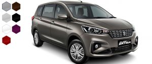 Pilihan warna the New Ertiga