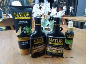 Natur hair shampoo