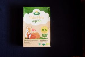 kemasan Arla puregrow organik (depan)